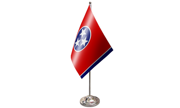 Tennessee Satin Table Flag